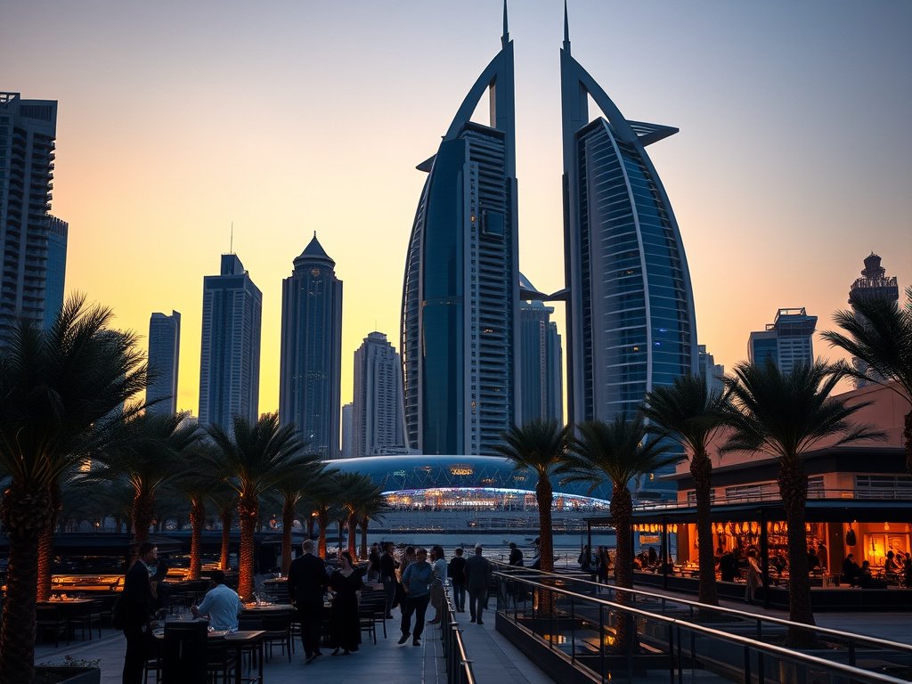 تأملات في تعزيز الترفيه المسائي بدبي: استثمارات مستدامة في الحي المالي ومكونات التجربة العالمية